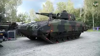 'Video thumbnail for Puma IFV Infantry Fighting Vehicle production line Rheinmetall Unterlüß Germany'