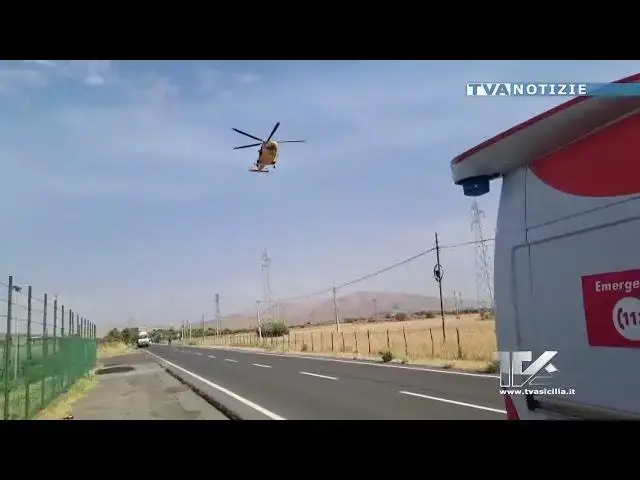 Video thumbnail for Ciclista belpassese investito da un’auto pirata nei pressi di Carcaci. Intervento dell’elisoccorso
