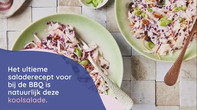 Video thumbnail for Zelf koolsalade maken (met witte en rode kool)