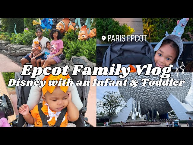 Video thumbnail for Epcot Food & Wine Family Vlog: Disney World With A Newborn and Toddler