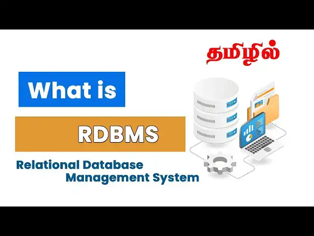 Video thumbnail for "RDBMS Explained: What is a Relational Database Management System?" | Tamil