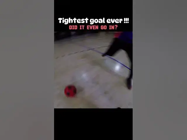 Video thumbnail for Did that go in?  #futsal #football #goal #skillgoal #champion