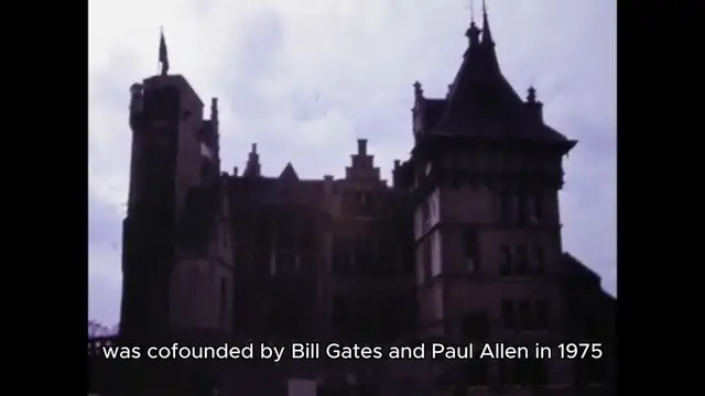 Video thumbnail for The Founding of Microsoft Bill Gates' Journey