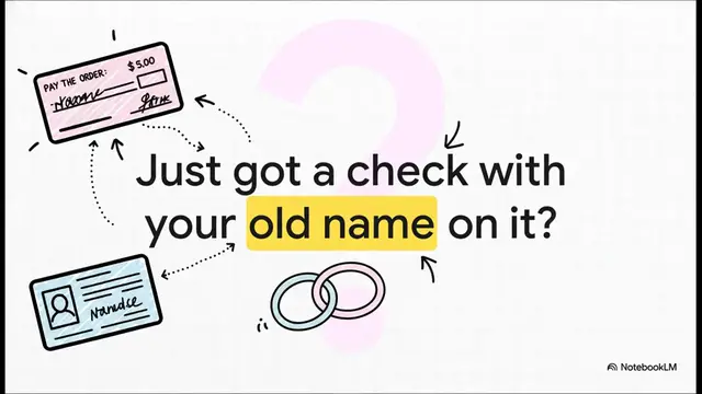 Video thumbnail for How to Cash a Check in Your MAIDEN NAME After Marriage (Bank Rules & Endorsement Guide)