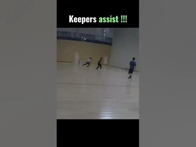 Video thumbnail for The goal keeper got an ASSIST !!!