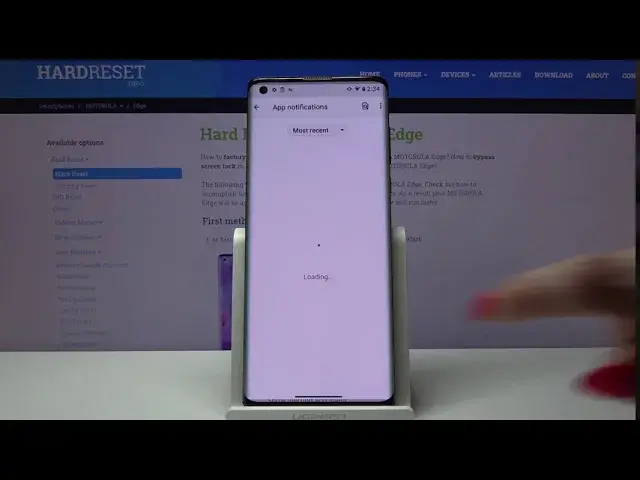 Video thumbnail for How to Customize Notification on MOTOROLA Edge - Change App Notifications