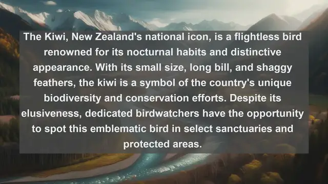 Video thumbnail for Top 10 native birds in New Zealand