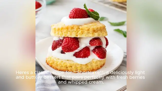 Video thumbnail for shortcake recipe
