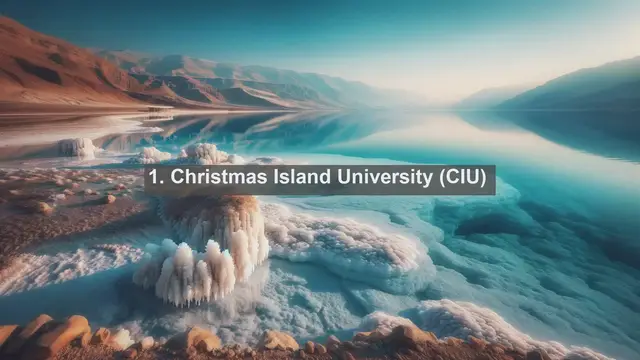 Video thumbnail for Unveiling Academic Excellence: Top 10 Favorite Universities in Christmas Island