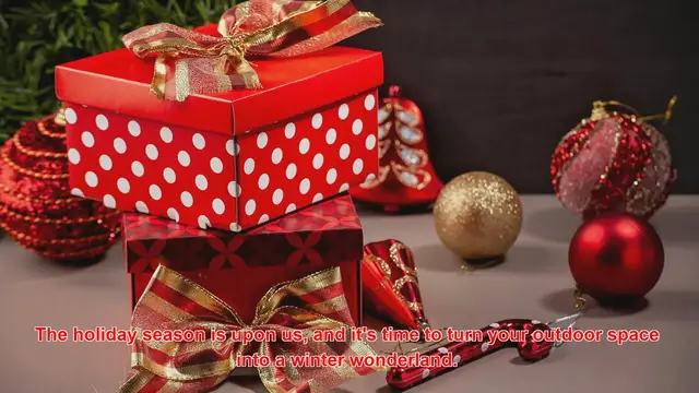 Video thumbnail for What Are The Most Creative Outdoor Christmas Decoration Ideas?