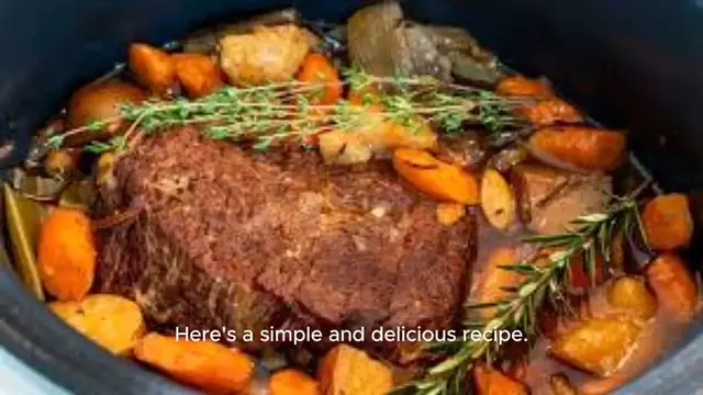 'Video thumbnail for Pot Roast Recipe'