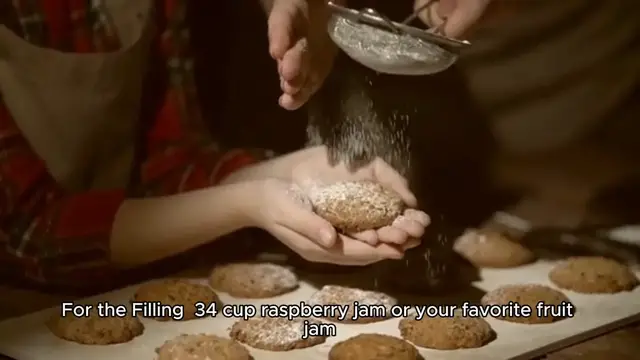 'Video thumbnail for Linzer cookie recipe'