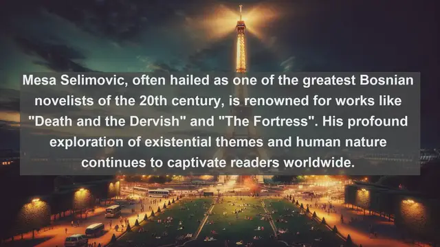 Video thumbnail for Exploring Bosnian Literary Giants: Top 10 Famous Writers from Bosnia and Herzegovina