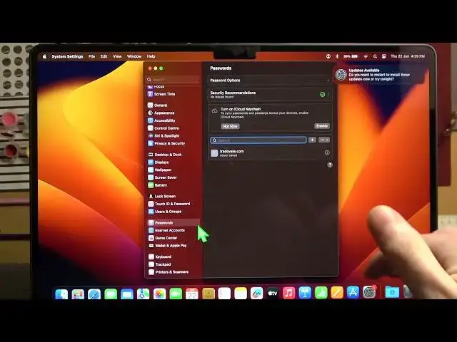 Video thumbnail for How To Manage Saved Passwords On Macbook Air M2 2023