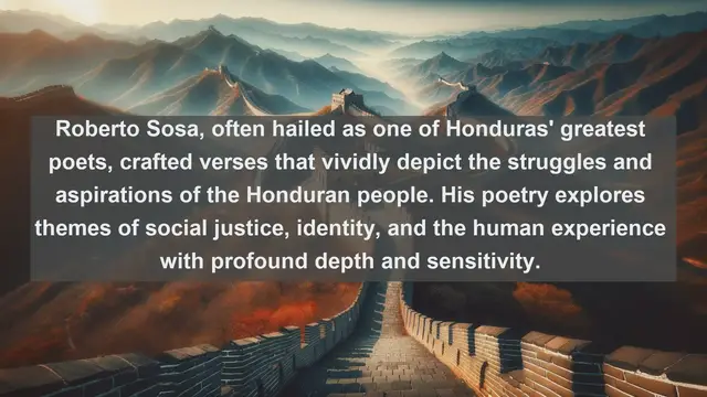 Video thumbnail for Exploring Literary Gems: Top 10 Celebrated Writers from Honduras