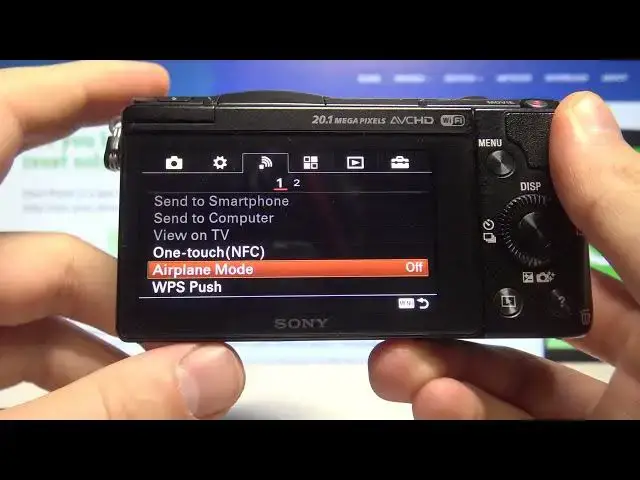 Video thumbnail for Sony Alpha A5000 - How to Switch On / Off Airplane Mode?