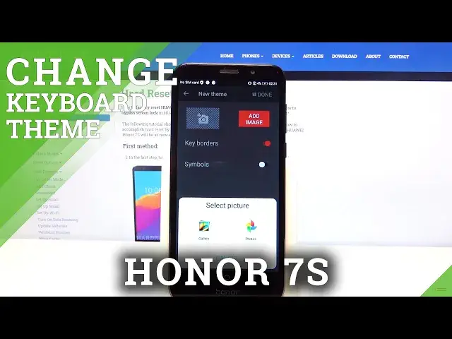 Video thumbnail for How to Customize Keyboard Theme in Honor 7S?