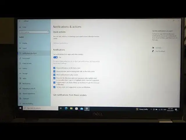 'Video thumbnail for How To Enable & Disable Notifications In Dell Latitude'
