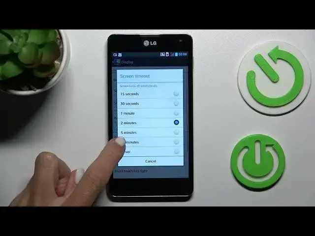 'Video thumbnail for How to Change Screen Timeout on LG Optimus G'