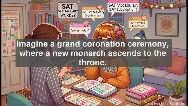 Video thumbnail for 5000 Must Know SAT Vocabulary - Enthrone: Mastering the Word of Power and Authority