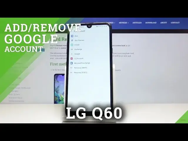 Video thumbnail for How to Add and Remove Google Account on LG Q60 – Use Gmail or Google Drive on your Mobile