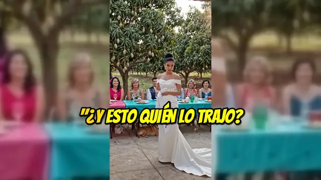 Video thumbnail for La novia limpió la cerveza con el mantel que le bordó la abuela