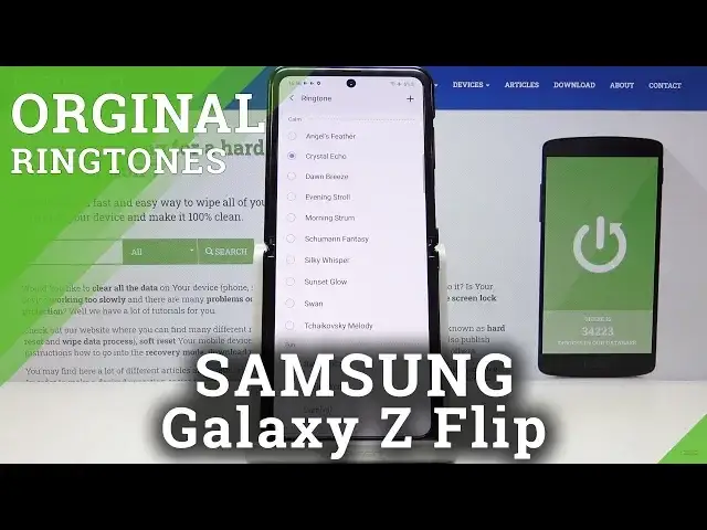 'Video thumbnail for How to Change Ringtone in SAMSUNG Galaxy Z Flip – Ringtone List'