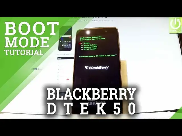 'Video thumbnail for Bootloader Mode in BLACKBERRY DTEK50 - Enter / Exit Bootloader'