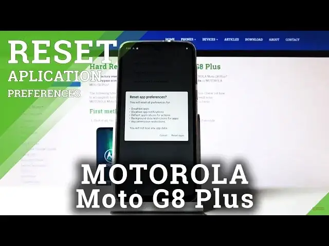 'Video thumbnail for How to Reset App Preferences in MOTOROLA Moto G8 Plus – Restore App Config'