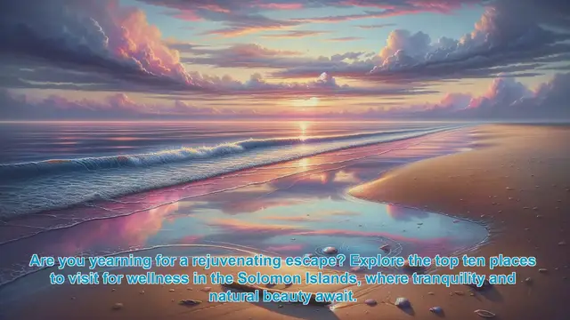 Video thumbnail for Wellness Escapes: Top Ten Places to Visit in the Solomon Islands