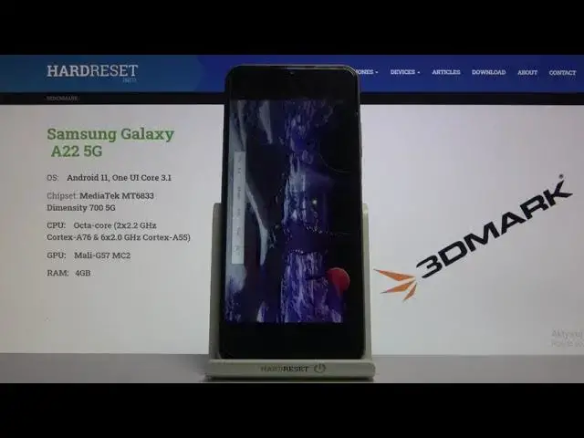 'Video thumbnail for Benchmark SAMSUNG Galaxy A22 5G | 3DMark Wild Life | MediaTek Dimensity 700 | 4GB RAM | Speed Test'