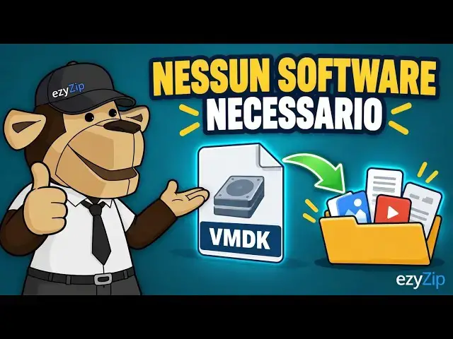 Video thumbnail for 📀 Come estrarre file VMDK online gratis | Nessuna installazione di programmi richiesta