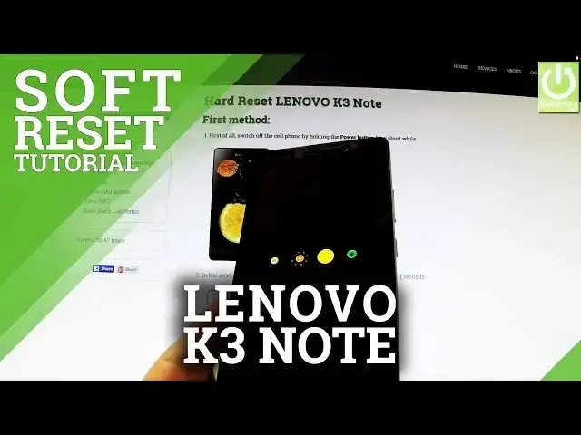 'Video thumbnail for How to Remove the Battery in LENOVO K3 Note - How to Soft Reset LENOVO K3 Note'