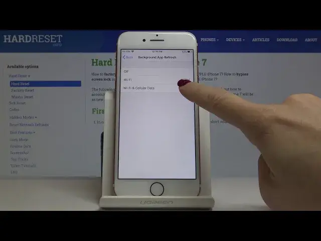'Video thumbnail for How to Refresh Apps Background in iPhone 7 – Switch Off Running Apps'