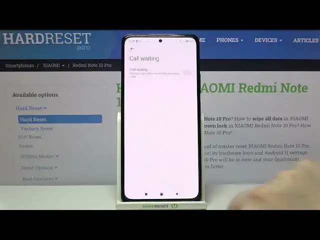 'Video thumbnail for How to Turn On Call Waiting in XIAOMI Redmi Note 10 Pro – Enable Call Waiting'