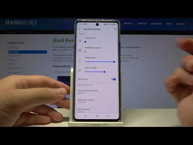 'Video thumbnail for How to Enable or Disable Silent Mode on TCL 20 Pro 5G'