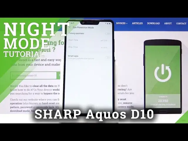 'Video thumbnail for How to Enable Eye Protection Mode in Sharp D10 - Eye Comfort Mode'