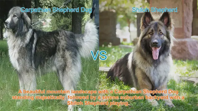 Video thumbnail for Carpathian Shepherd vs. Shiloh Shepherd: A Comparison of Two Majestic Breeds
