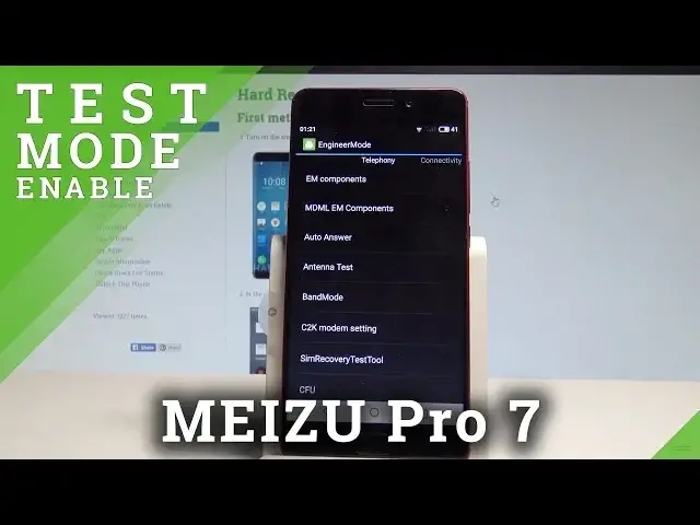 Video thumbnail for How to Enter Engineer Mode MEIZU Pro 7 - Hardware Test Mode |HardReset.Info