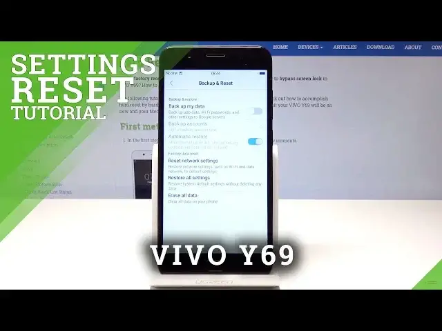 'Video thumbnail for How to Reset Settings in VIVO Y69 – Reset Default Settings'