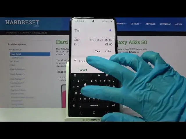 'Video thumbnail for How to Add Event to Calendar in SAMSUNG Galaxy A52s 5G – Find Calendar Options'