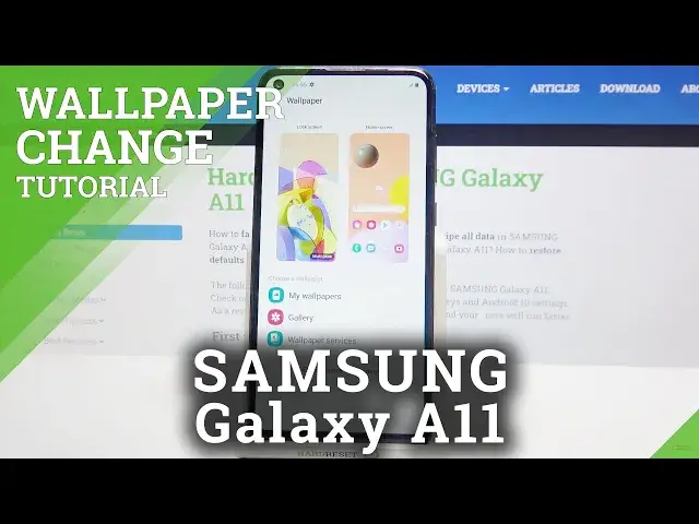 Video thumbnail for How to Change Wallpaper on SAMSUNG Galaxy A11 – Set New Wallpaper