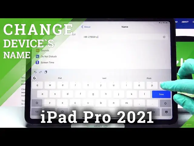 'Video thumbnail for How to Change Device Name in iPad Pro 2021 – Rename Device'