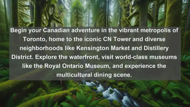 Video thumbnail for Explore Canada's Beauty: Top 10 Cities to Visit