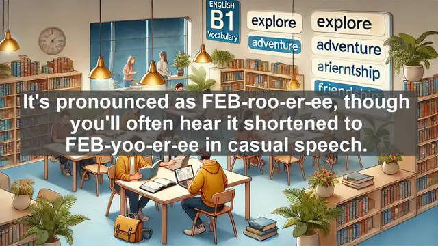 Video thumbnail for 2500 Must Know CEFR B1 Vocabulary - February: Mastering the Tricky Second Month