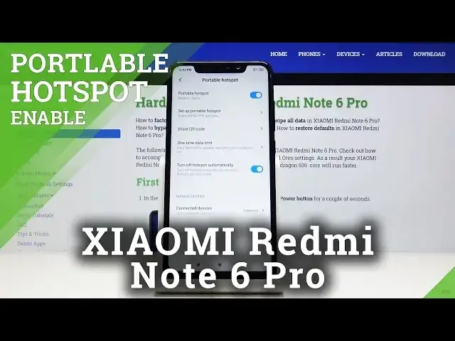 Video thumbnail for How to Share Wi-Fi in Xiaomi Redmi Note 6 Pro – Activate Portable Hotspot