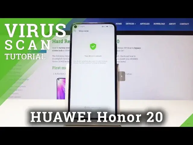 'Video thumbnail for How to Detect Malware in HUAWEI Honor 20 - Anti-Virus / Virus Scan'