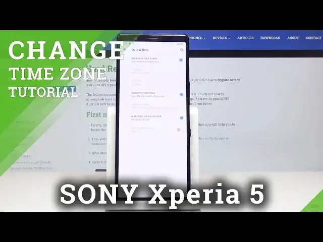 Video thumbnail for How to Change Date & Time in SONY Xperia 5 – Time Settings