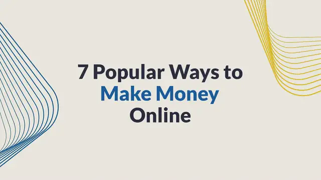 Video thumbnail for 7 Popular Ways to Make Money Online