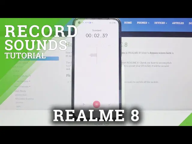 'Video thumbnail for How to Record Sounds on REALME 8 – Sound Recorder'